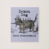 Dog Demon  Funny Cute Legpuzzel (Verticaal)