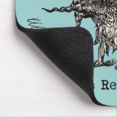 Dog Demon  Funny Cute Muismat (Hoek)