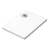 Dog Demon  Funny Cute Notitieblok (Linkerzijde)