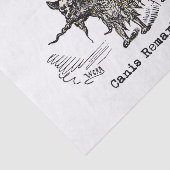 Dog Demon  Funny Cute Tissuepapier (Detail)