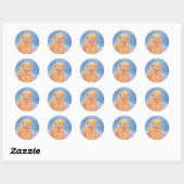 Dog Denking of You sticker (Vel)