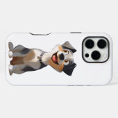 Dog Design iPhone Hoesje (Achterkant horizontaal)