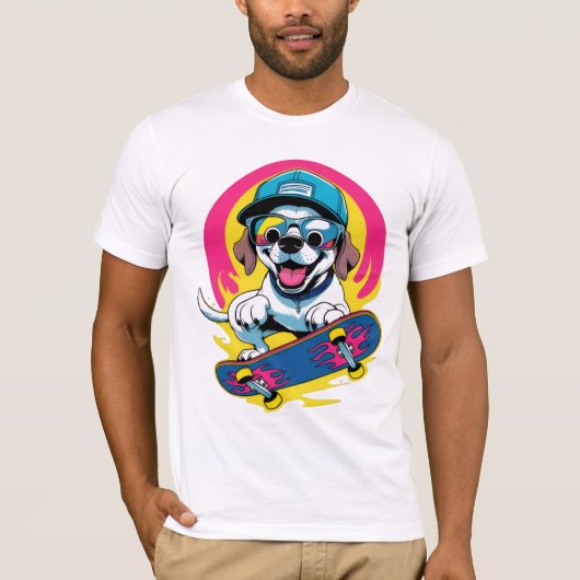 Dog Design Mannen T- Shirt Best Design (Voorkant)