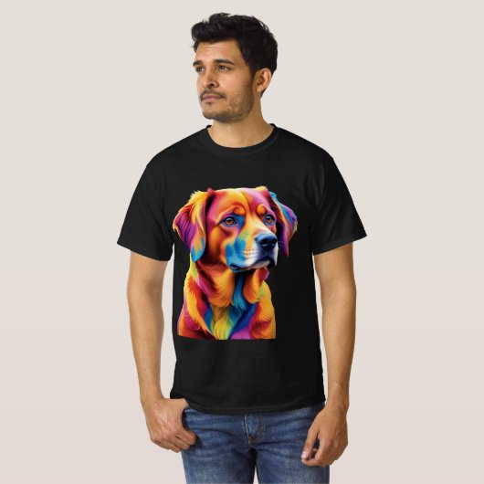 Dog Design T-shirt (Voorkant volledig)