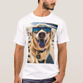 Dog design T-shirt (Voorkant)