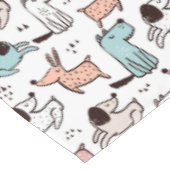 Dog Designer Tablecloth - Dog Birthday Party Gift Tafelkleed (Gekanteld)
