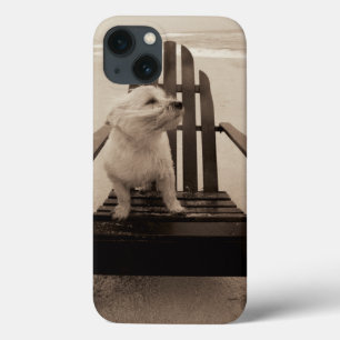 Dog die de strand aanpast Case-Mate iPhone case