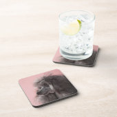 Dog die weg kijkt onderzetter (Rechterzijde)