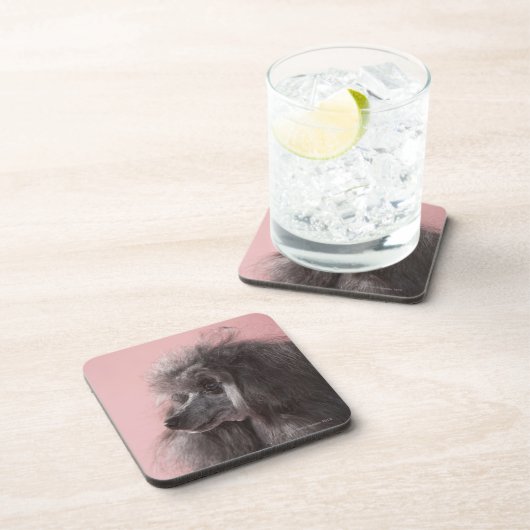 Dog die weg kijkt onderzetter (Rechterzijde)