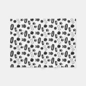 Dog Dish, Awards, ballen en poten Fleece Deken (Voorkant (Horizontaal))