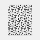 Dog Dish, Awards, ballen en poten Fleece Deken (Voorkant)