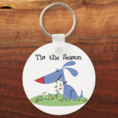 Dog Dit is de Seizoenvakantieoverhemden en cadeaut Sleutelhanger (Voorkant)