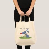 Dog Dit is de Seizoenvakantieoverhemden en cadeaut Tote Bag (Voorkant (product))