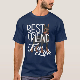 Dog Doberman Eigenaar Vrienden grappig T-shirt