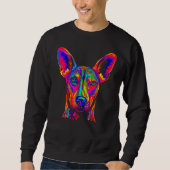Dog Doberman Pinscher Pop Design Trui (Voorkant)