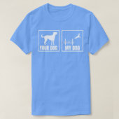 Dog Dock Jumping T-shirt (Design voorkant)