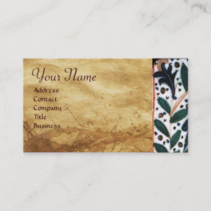 DOG DOCTOR MET KITTEN Parchment Monogram Visitekaartje