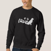 Dog Dog Mom Dad Pet Owner Love Newfoundland Dog Trui (Voorkant)