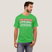 Dog Dogs meisje grappig T-shirt (Voorkant volledig)