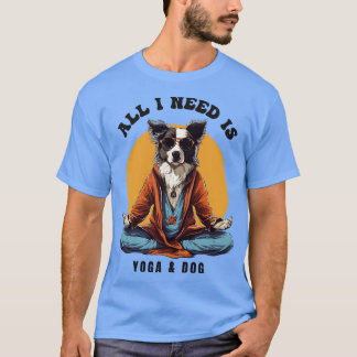 Dog Doing Yoga T-shirt