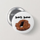 Dog Doo Ronde Button 5,7 Cm (Voorkant /achterkant)