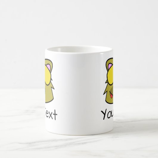 Dog Doodle Face Personalized Coffee Mok (Center)