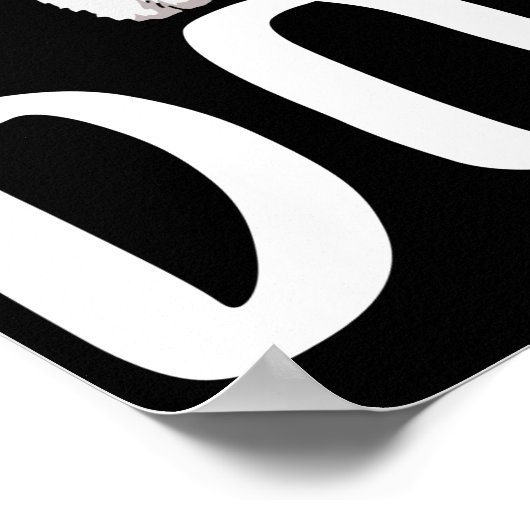 Dog Doodle Ma geeft pap Labradoodle Doodle Poster (Hoek)