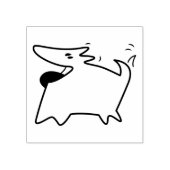 Dog Doodle Rubberstempel (Afrduk)