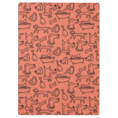 Dog Doodles Klembord (Achterkant)