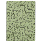 Dog Doodles Klembord (Achterkant)