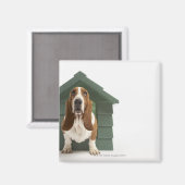 Dog door doghouse magneet (Voorkant / Achterkant)