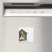 Dog door doghouse magneet (Insitu (Vaatwasser))