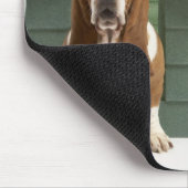 Dog door doghouse muismat (Hoek)