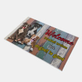 Dog Doormat - Housewarming Gift - Animal Doormat Deurmat (Schuin)