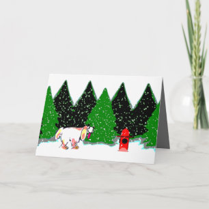 Dog Dreams ~ Holiday Card Feestdagen Kaart