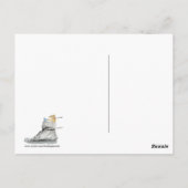 Dog Drift een schoen 2 Briefkaart (Achterkant)
