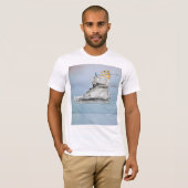 Dog Driving Shoe Mannen T-shirt (Voorkant volledig)