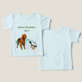 Dog Duck Besties Animals  (Ontwerp Voorkant & Achterkant)