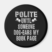 Dog Ear Books Humor Magneet (Voorkant)
