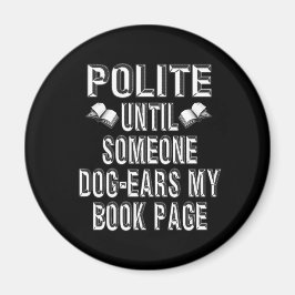 Dog Ear Books Humor Magneet