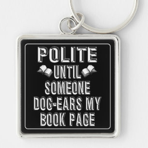 Dog Ear Books Humor Sleutelhanger