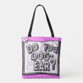 Dog Ear Canvas tas (Achterkant)