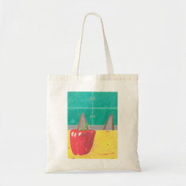 Dog ears and pepper bag tote bag
