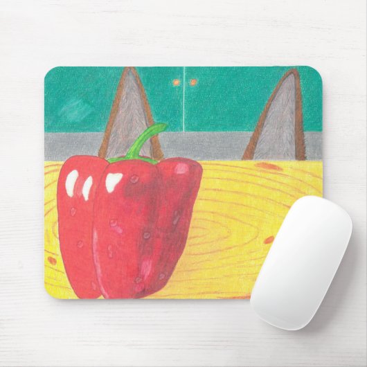 Dog ears and pepper muismat (Met muis)