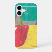 Dog ears and pepper phone case iPhone 16 hoesje (Achterkant)
