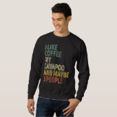Dog Eigenaar ik hou van Coffee My Cavapoo en missc Trui (Voorkant volledig)