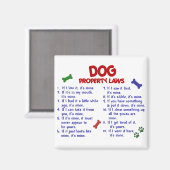 DOG Eigendomwetten 2 Magneet (Voorkant / Achterkant)