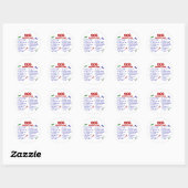 DOG Eigendomwetten 2 Ronde Sticker (Vel)