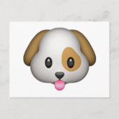 Dog - Emoji Briefkaart (Voorkant)
