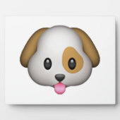Dog - Emoji Fotoplaat (Voorkant)